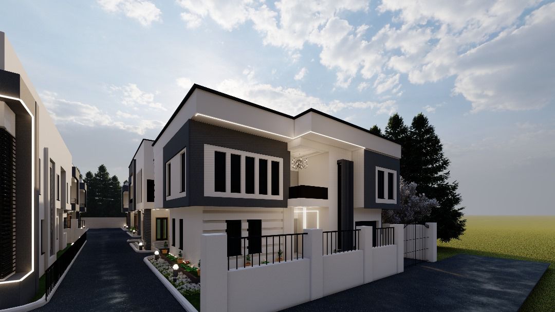 Vivienda Garden Night View